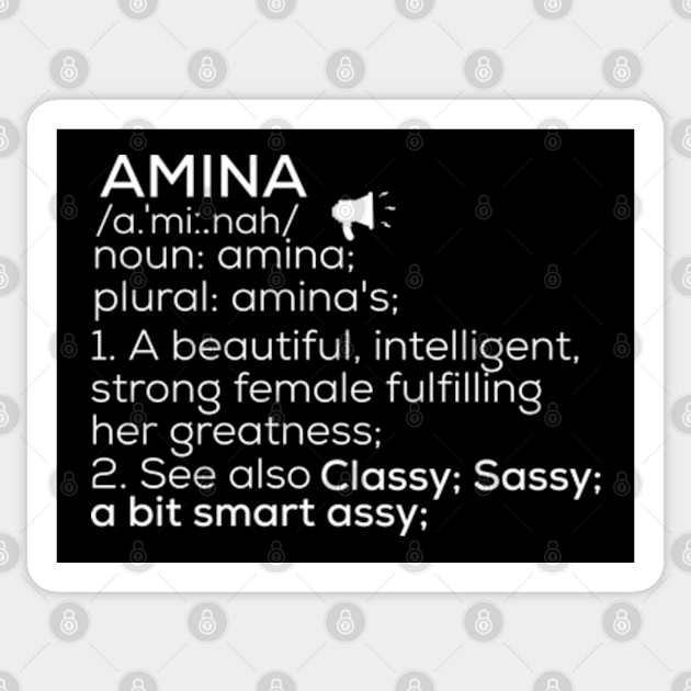 Amina Name Amina Definition Amina Female Name Amina Meaning Amina